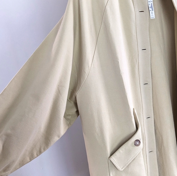 Madewell Structured Terry Longline Duster Coat - Picture 9 of 16